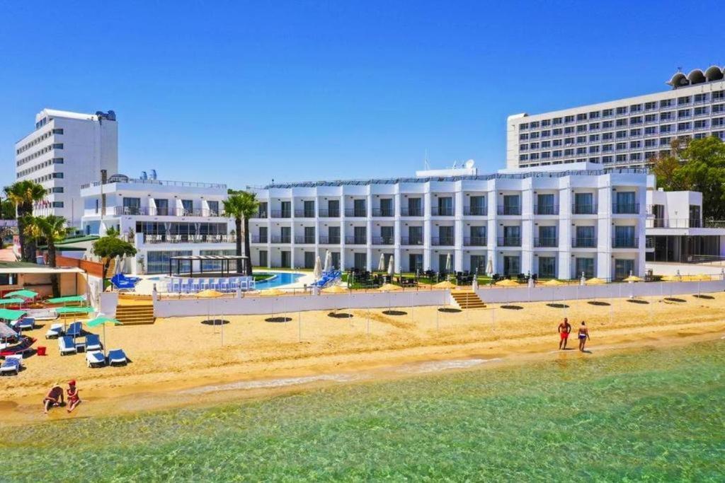Mimoza Beachfront Hotel & Restaurant Ammókhostos Eksteriør bilde