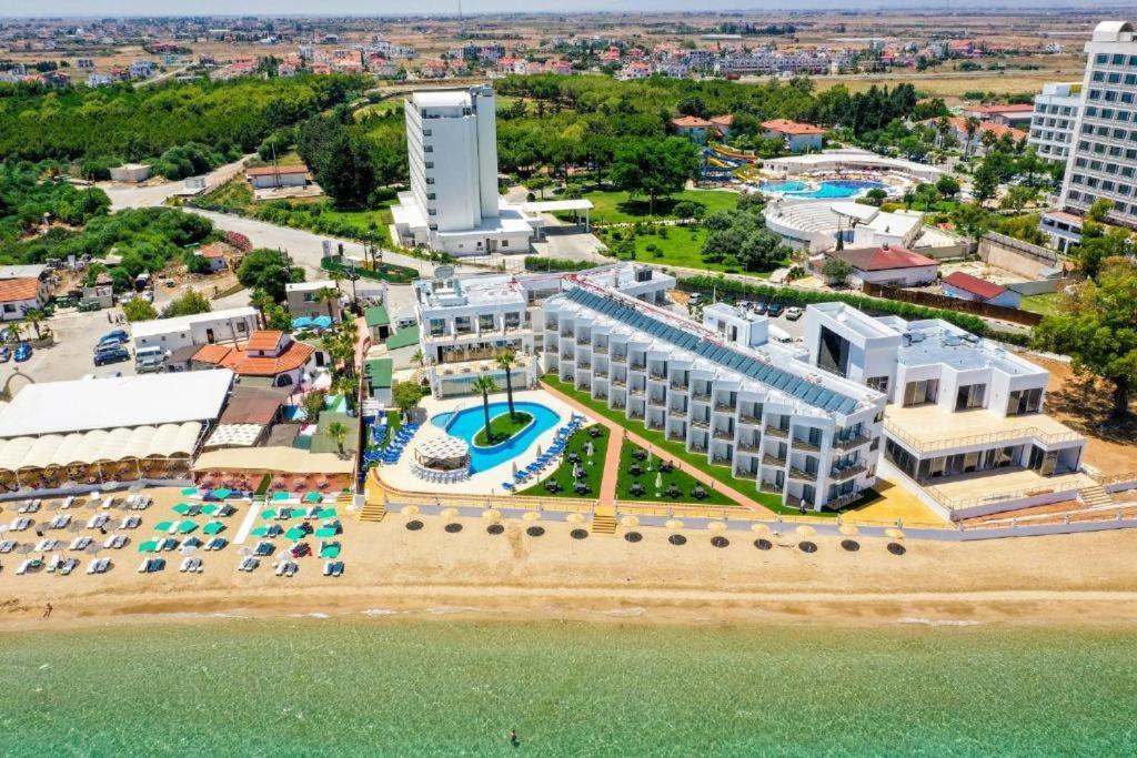Mimoza Beachfront Hotel & Restaurant Ammókhostos Eksteriør bilde